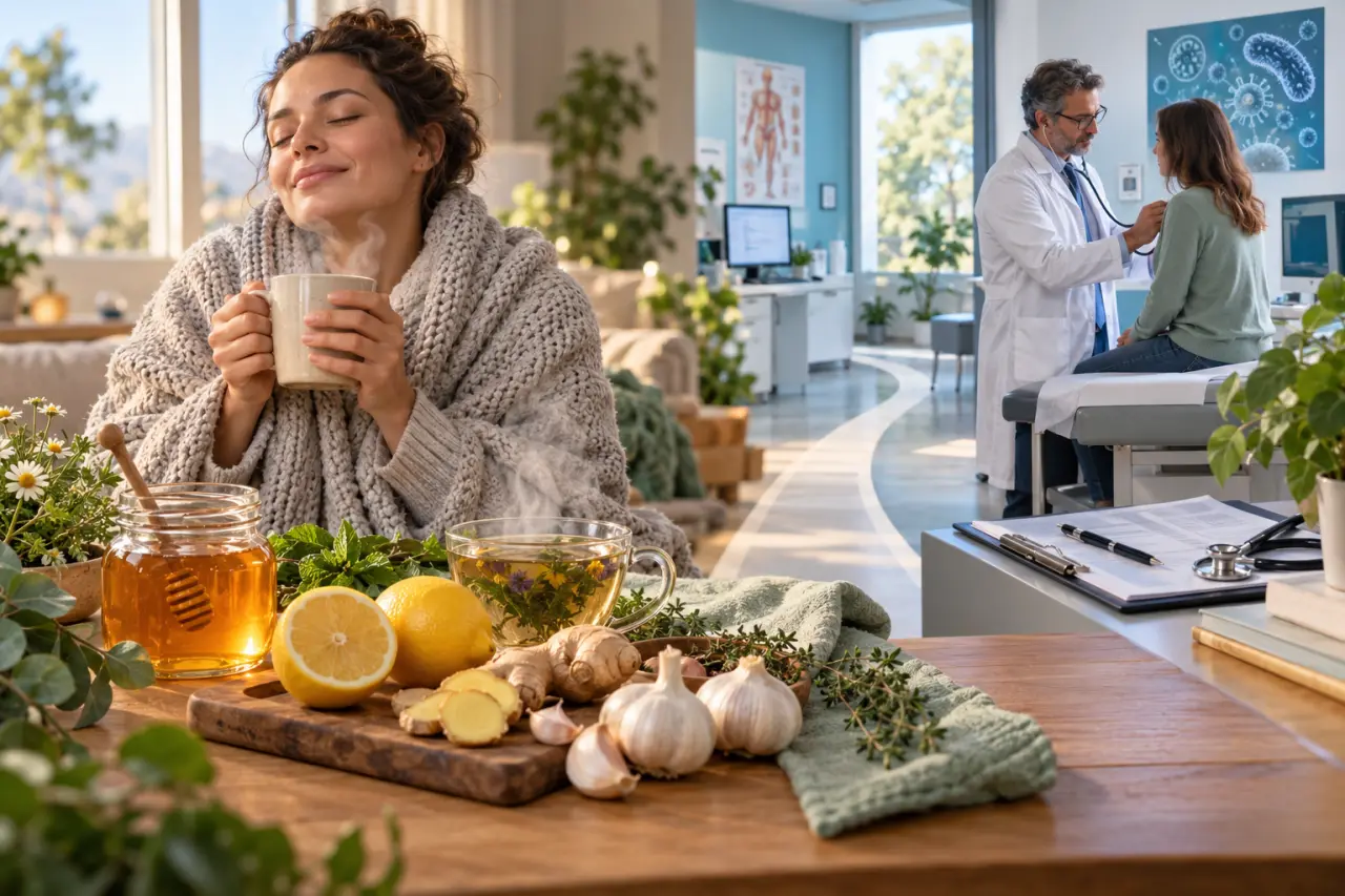 Antibiotiques naturels : soulager un symptôme ne remplace pas traiter une infection
