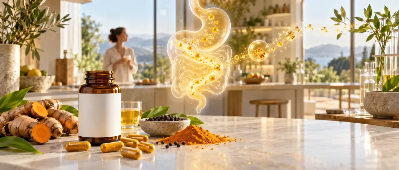 Curcuma en complément alimentaire : l’absorption compte autant que la dose