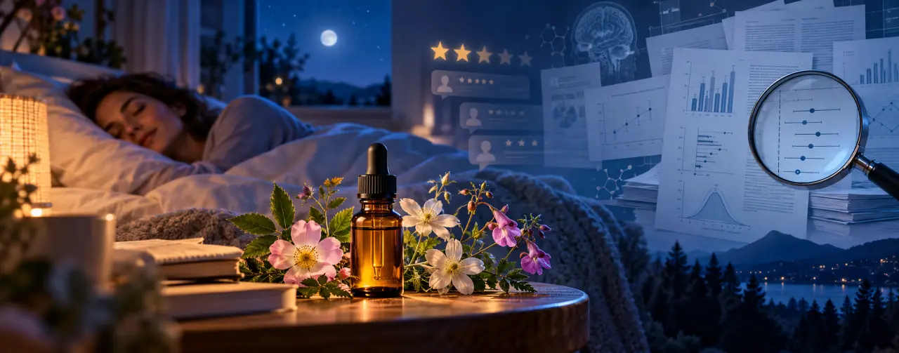 Fleurs de Bach sommeil : des avis rassurants, mais quelles preuves derrière les notes ?